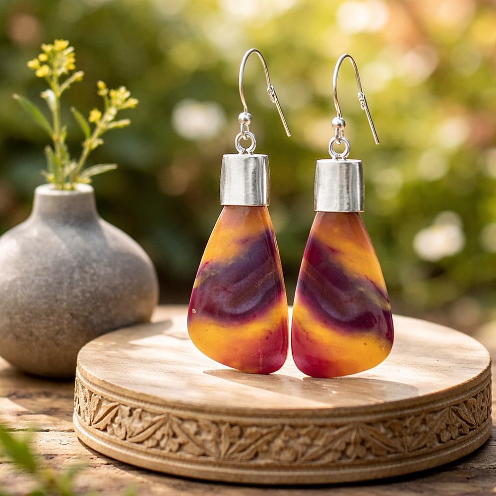 Mookaite Earrings